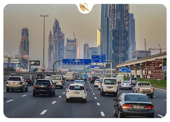 قوانین رعایت رانندگی در دبی