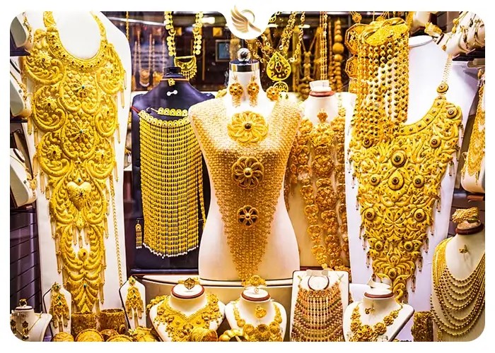 تنوع انواع طلا در بازار طلایی دبی