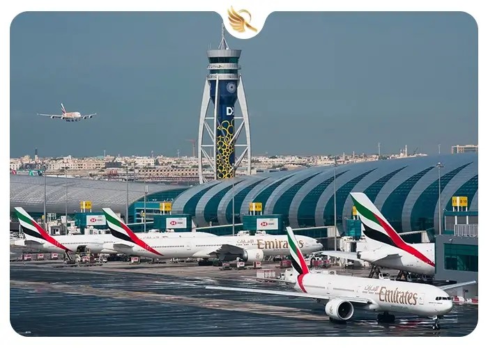 هواپیماهای فرودگاه بین المللی دبی، DXB