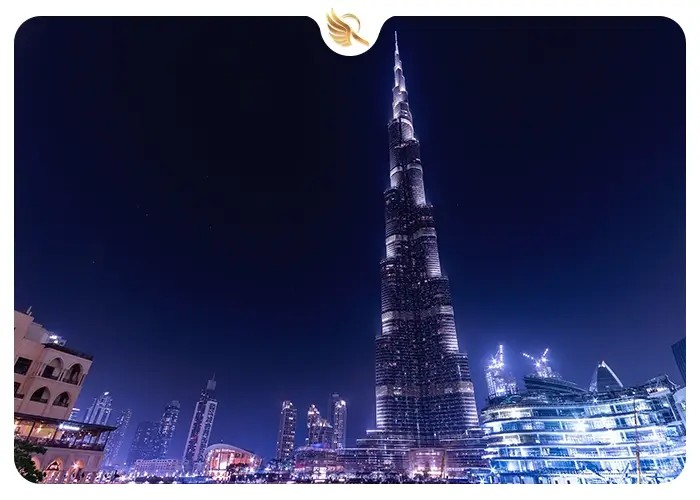 برج خلیفه دبی یکی از جاهای دیدنی دبی