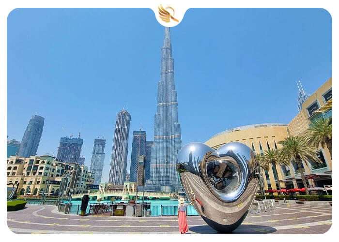 برج خلیفه، یکی از بهترین لوکیشن های عکاسی در دبی