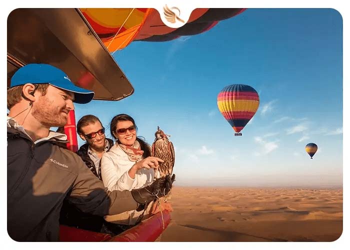 تفریحات هوایی دبی، بالن سواری در آسمان ها