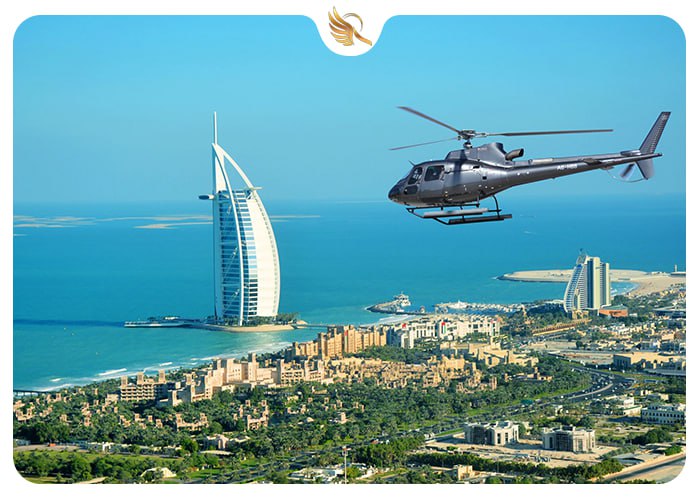 تورهای هلیکوپتر سواری دبی