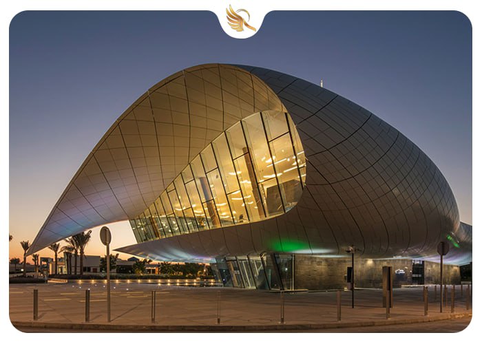 معماری زیبای موزه اتحاد دبی