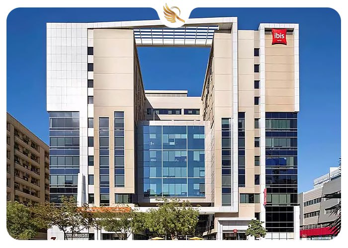 معماری هتل ایبیس الرقه در دبی