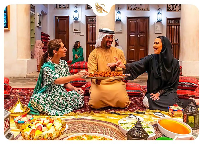 رسوم مردم دبی در ماه رضمان برای توریست ها