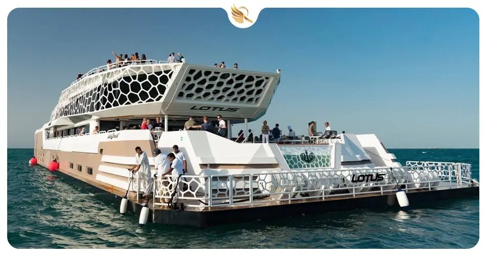  کشتی لوتوس دبی یکی از لوکس ترین تفریح