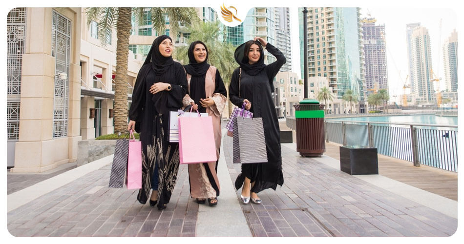 نحوه پوشش زنان در دبی امارات