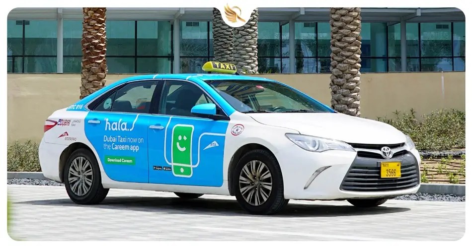 تاکسی اینترنتی برای رفت وآمد راحت تر در دبی
