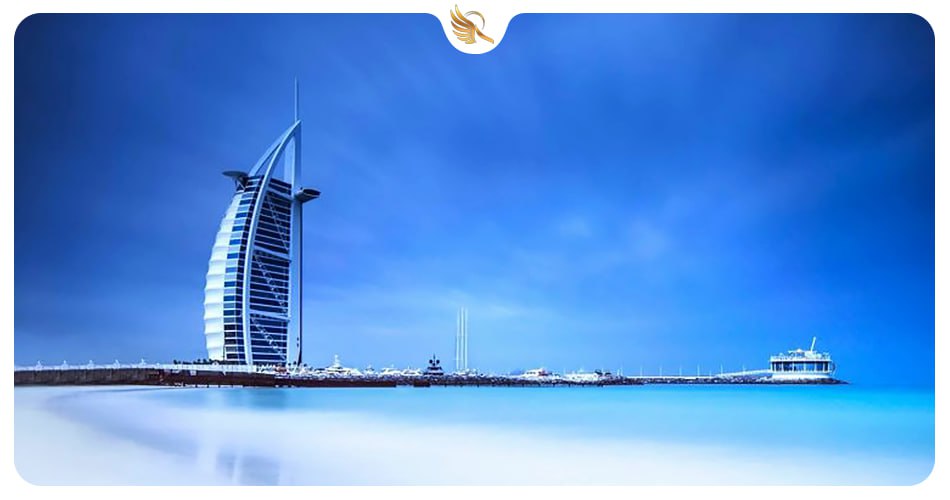 زیبایی هتل برج العرب دبی