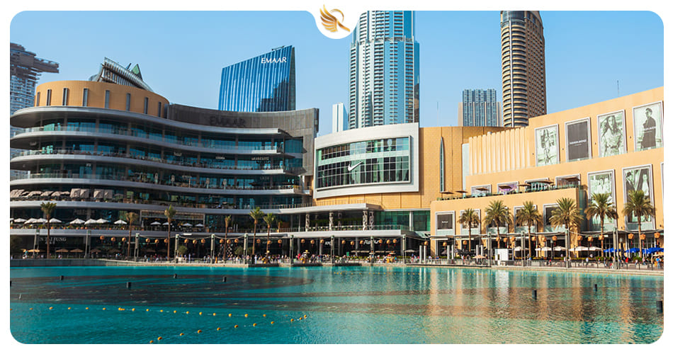 دبی مال دبی بزرگترین مرکز خرید جهان